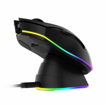 Wireless gaming mouse + charging dock Dareu EM901X 2.4G (black)