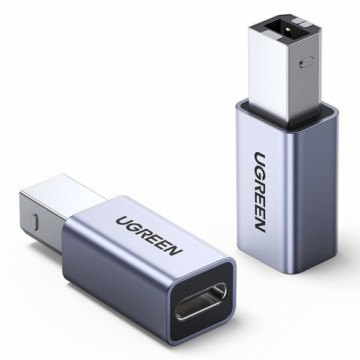 Ugreen adapteris USB Type C - USB Type B pelēks (US382)