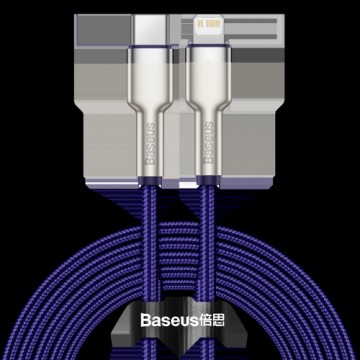 Baseus Cafule Series USB-C cable for Lightning, 20W, 2m (purple)