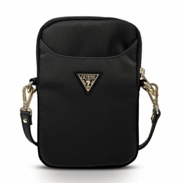 Guess bag GUPBNTMLBK black Nylon Triangle Logo