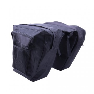 Forever Outdoor Double bike pannier for the carrier Forever Outdoo black