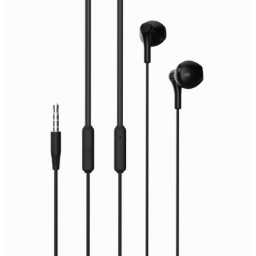 XO Wired earphones EP39 jack 3,5mm black