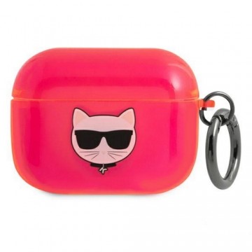 Karl Lagerfeld case for Airpods Pro KLAPUCHFP pink Choupette