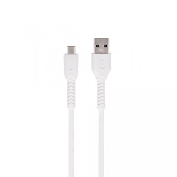 Maxlife MXUC-04 cable USB - USB-C 1,0 m 3A white