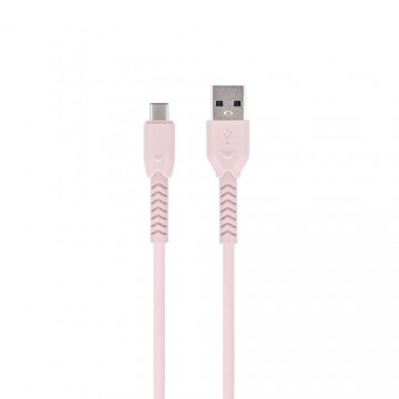 Maxlife MXUC-04 cable USB - USB-C 1,0 m 3A pink