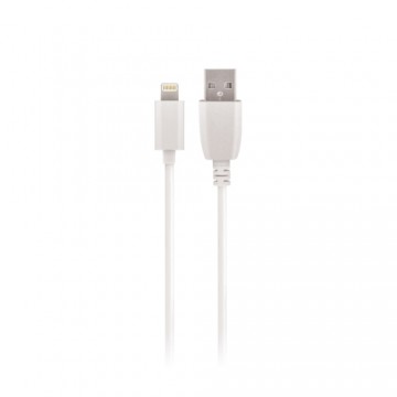 Кабель Maxlife USB - Lightning 3,0 м 2A белый