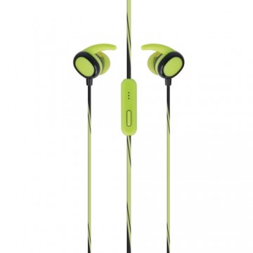 Setty wired earphones Sport green