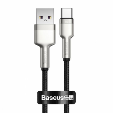 USB cable for USB-C Baseus Cafule, 66W, 0.25m (black)