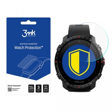 Polar Grit X Pro - 3mk Watch Protection™ v. FlexibleGlass Lite screen protector