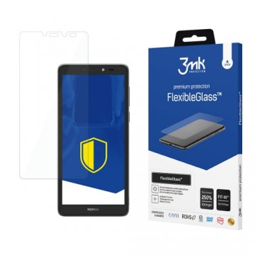 Nokia C2 2nd Edition - 3mk FlexibleGlass™ screen protector