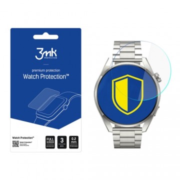 Huawei Watch 3 Pro ELite - 3mk Watch Protection™ v. FlexibleGlass Lite screen protector