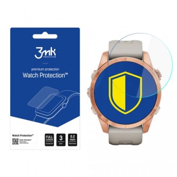 Garmin Fenix 7s - 3mk Watch Protection™ v. FlexibleGlass Lite screen protector