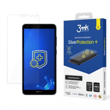 Nokia C1 2nd Edition - 3mk SilverProtection+ screen protector