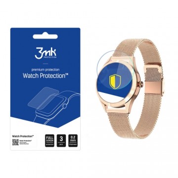 KingWear KW10 - 3mk Watch Protection™ v. ARC+ screen protector