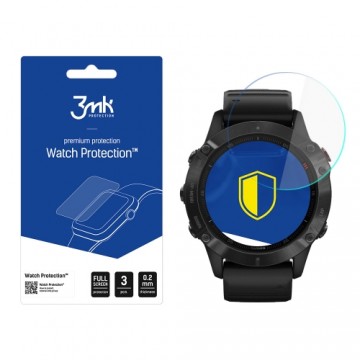 Garmin Fenix 6 Pro - 3mk Watch Protection™ v. FlexibleGlass Lite screen protector