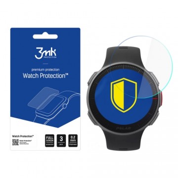 Polar Vantage V - 3mk Watch Protection™ v. FlexibleGlass Lite screen protector