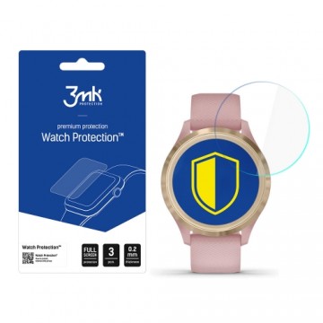 Garmin Vivomove 3s - 3mk Watch Protection™ v. FlexibleGlass Lite screen protector