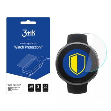 Polar Vantage V2 - 3mk Watch Protection™ v. FlexibleGlass Lite screen protector