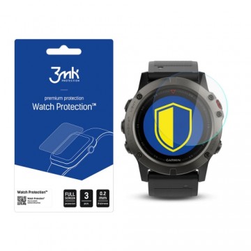 Garmin Fenix 5x 51 mm - 3mk Watch Protection™ v. FlexibleGlass Lite screen protector