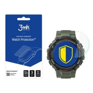 Xiaomi Amazfit T-Rex 1.3 - 3mk Watch Protection™ v. FlexibleGlass Lite screen protector