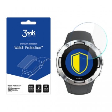 Suunto 5 - 3mk Watch Protection™ v. FlexibleGlass Lite screen protector