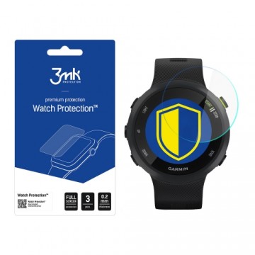 Garmin Forerunner 45 - 3mk Watch Protection™ v. FlexibleGlass Lite screen protector