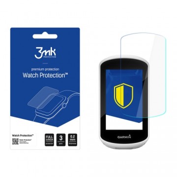 Garmin Edge Explore - 3mk Watch Protection™ v. FlexibleGlass Lite screen protector