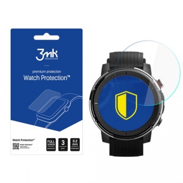 Xiaomi Amazfit Stratos 3 - 3mk Watch Protection™ v. FlexibleGlass Lite screen protector