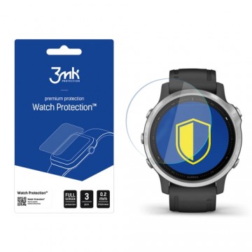 Garmin Fenix 6s - 3mk Watch Protection™ v. FlexibleGlass Lite screen protector