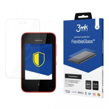 Nokia Asha 230 Dual - 3mk FlexibleGlass™ screen protector