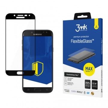 Samsung Galaxy J5 2017 Black - 3mk FlexibleGlass Max™ screen protector