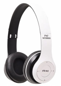 Goodbuy P47 wireless headsets | bluetooth 5.0 | white