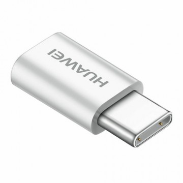 Huawei AP52 Micro USB to USB Type-C Adapter 5V 2A Data Sync Charge (bulk packaging) white