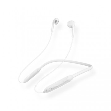 Dudao Magnetic Suction In-Ear Wireless Bluetooth Earphones White (U5B)