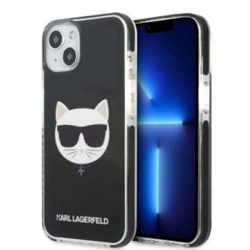 Karl Lagerfeld TPE Choupette Head Case for iPhone 13 mini Black