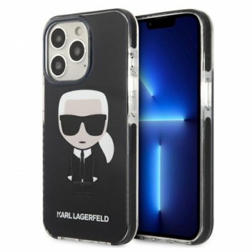 Karl Lagerfeld TPE Full Body Ikonik Case for iPhone 13 Pro Black