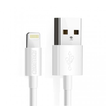 Choetech certified USB-A cable - Lightning MFI 1.8m white (IP0027)