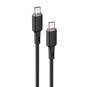 Acefast cable USB Type C - USB Type C 1.2m, 60W (20V | 3A) black (C2-03 black)