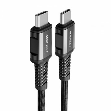 Acefast cable USB Type C - USB Type C 1.2m, 60W (20V | 3A) black (C1-03 black)