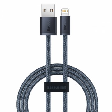 Baseus iPhone USB cable - Lightning 2m, 2.4A gray (CALD000516)