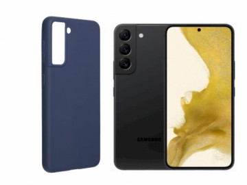 Fusion Accessories Fusion soft matte case силиконовый чехол для Samsung S906 Galaxy S22 Plus + синий