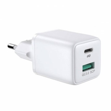 Joyroom L-QP303 30W Mini Intelligent Dualportfast Charger White