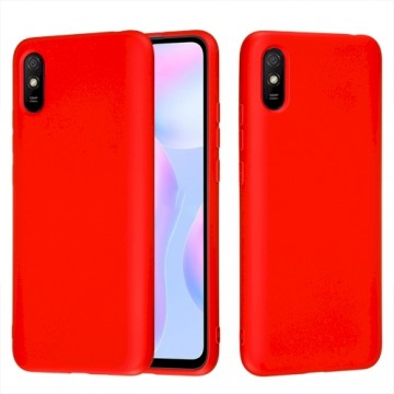 Fusion elegance fibre protect silicone case for Xiaomi Mi 8 Lite red