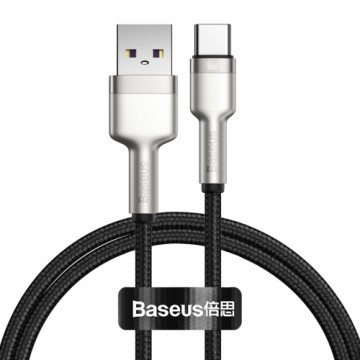 USB cable for USB-C Baseus Cafule, 66W, 1m (black)