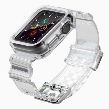 Fusion Accessories Fusion Light Set silikona siksniņa Apple Watch 38mm | 40mm | 41mm melna