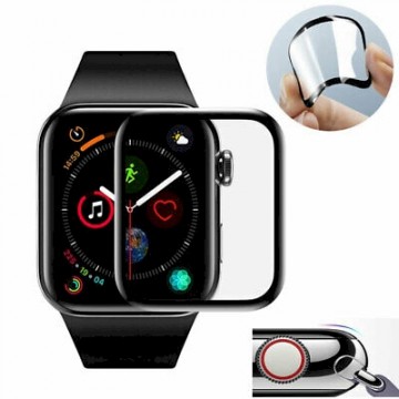 Fusion Accessories Fusion ceramic glass 9D aizsargstikls pilnam ekrānam Apple Watch 1 | 2 | 3 42mm melns