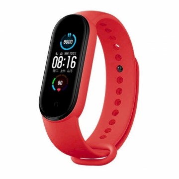 Fusion Accessories Fusion Wave pulksteņa siksniņa Xiaomi Mi Band 3 | 4 | 5 | 6 sarkana