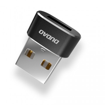 Dudao adapter USB Type-C to USB adapter black (L16AC black)