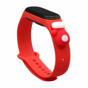 Fusion Xmas Glove for Xiaomi Mi Band 5 | Mi Band 6 red