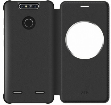 ZTE S-View telefona maciņš priekš ZTE BLADE V8 melns